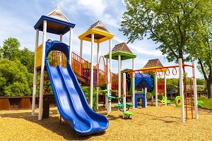 playground on a sunny day | hoa rules and regulations