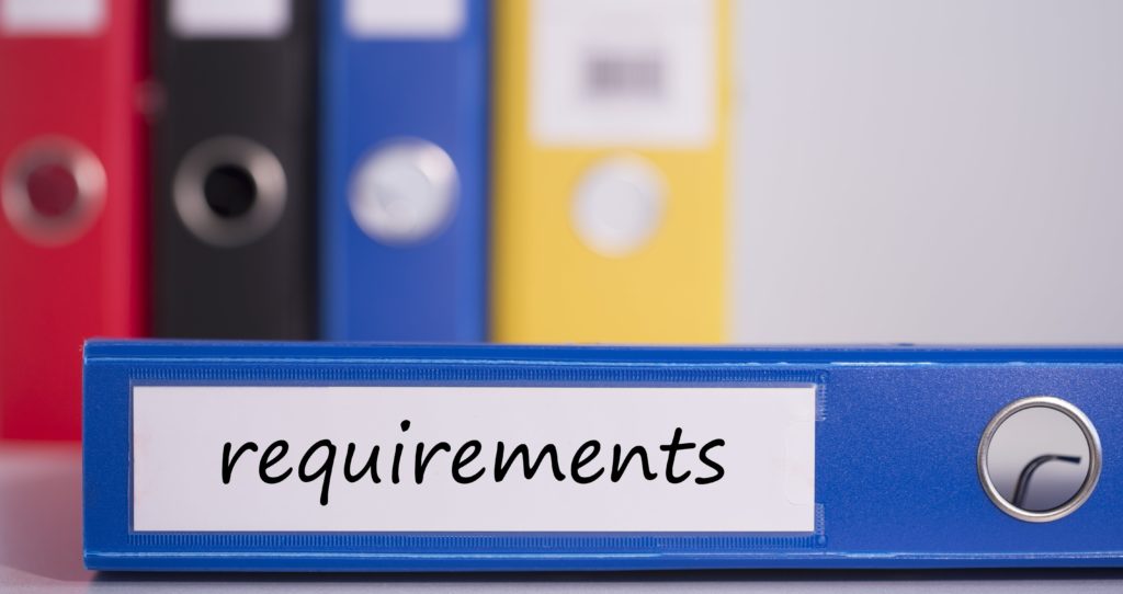Requirements on blue business binder | hoa request for proposal