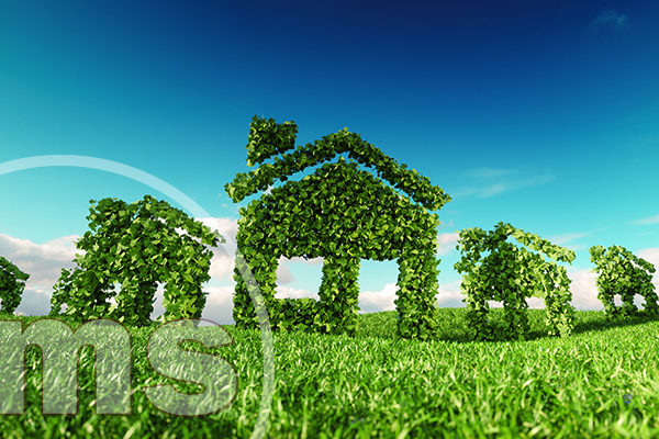 Sustainable eco village concept | green HOA